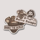 Load image into Gallery viewer, BARRA THE WORLD STICKER PACK