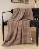 Load image into Gallery viewer, Brooklyn Organic Cotton Knit Throw Blanket