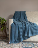 Load image into Gallery viewer, Brooklyn Organic Cotton Knit Throw Blanket